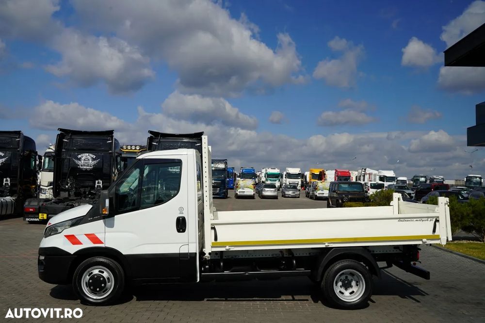 Iveco DAILY 35-130 / BASCULATOR SPATE / DUBLU / MANUAL / IMPORTAT - 16