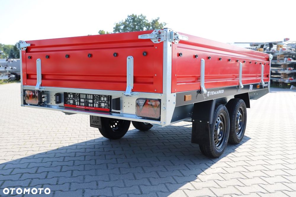 TEMARED TRANSPORTER LIMITOWANA EDYCJA  3015/2 0,75T 304x153x40 cm, dmc 750 kg, Full LED - 11