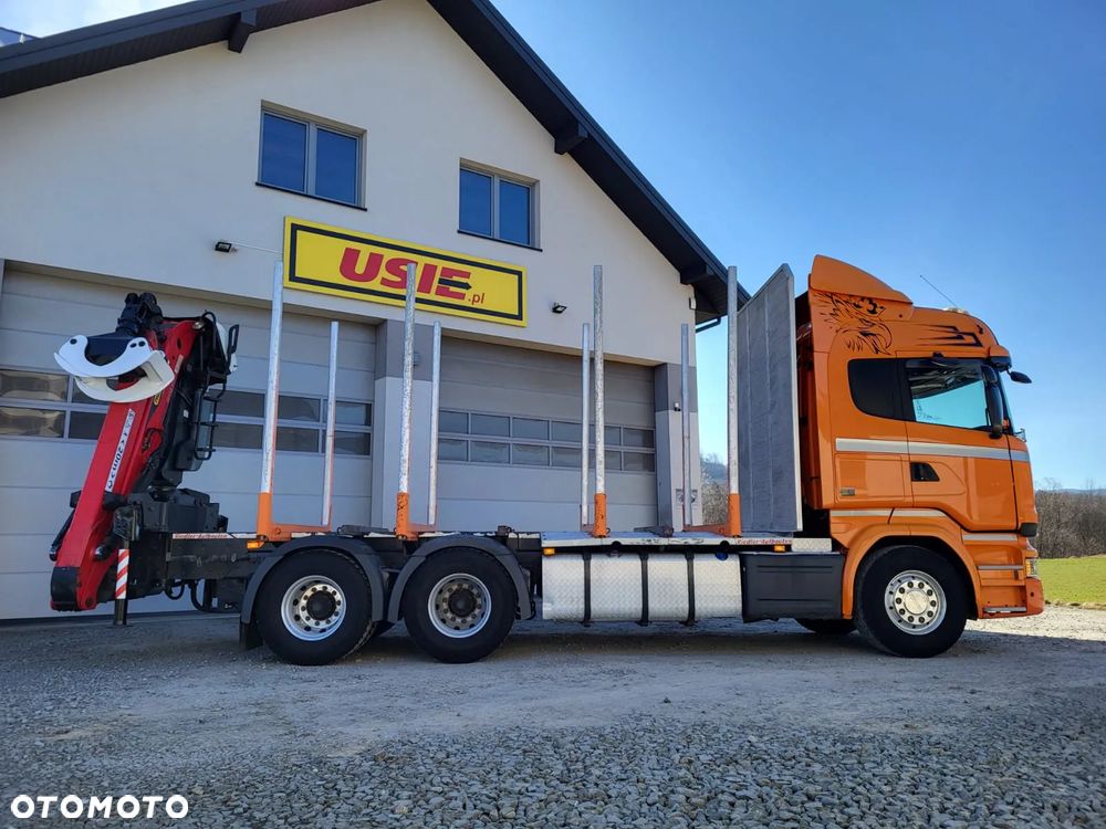 Scania R580*V8*6x4*Do drewna*drzewa*lasu*stosu*kłody - 4