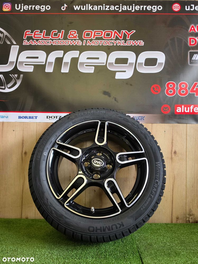 Koła zimowe BYD Dolphin Surf - 16x4x100 - Kumho Winter Craft WP52+ 185/55/R16 + TPMS - 5