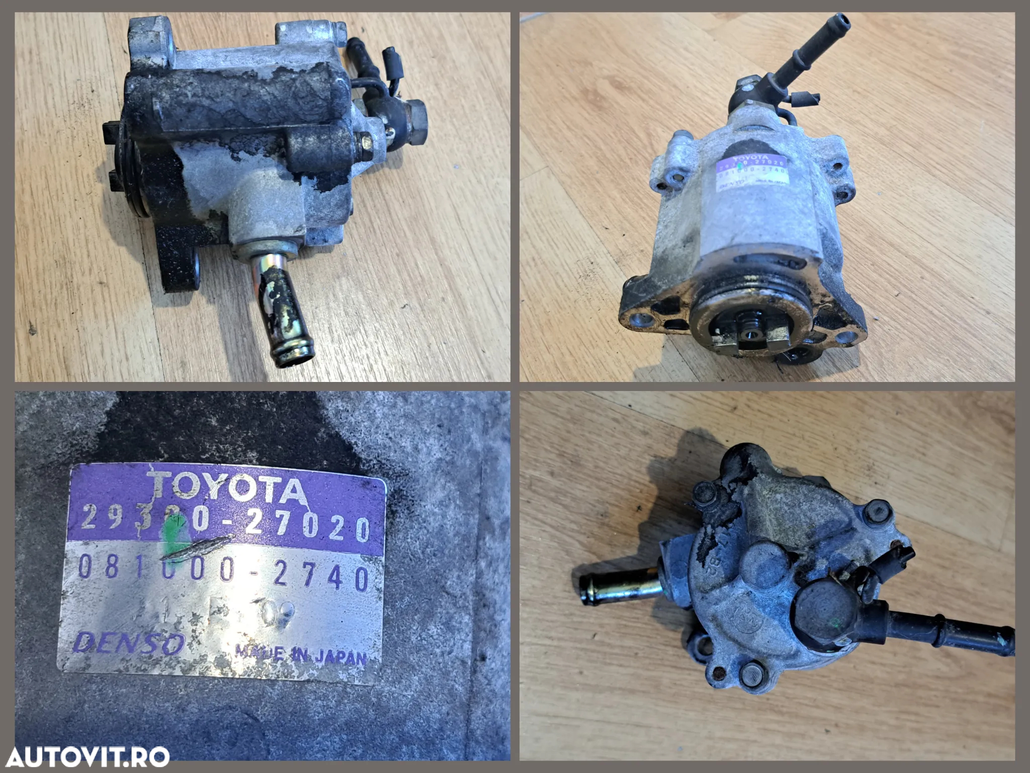Toyota Avensis, Rav4, Corolla diesel motorina 2.0d d-4d Corp clapeta acceleratie, Rampa injectoare, Calculator motor pompa injectie, Pompa vacuum, ,EGR electric - 6