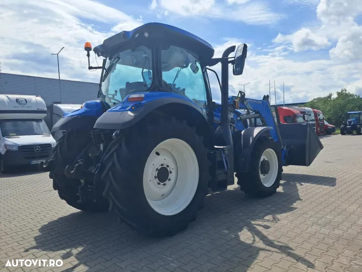 New Holland t6.160 ec s5 smart cu incarcator frontal 735la cupa robust m2.2/1.56s furca paleti 1600 - 3