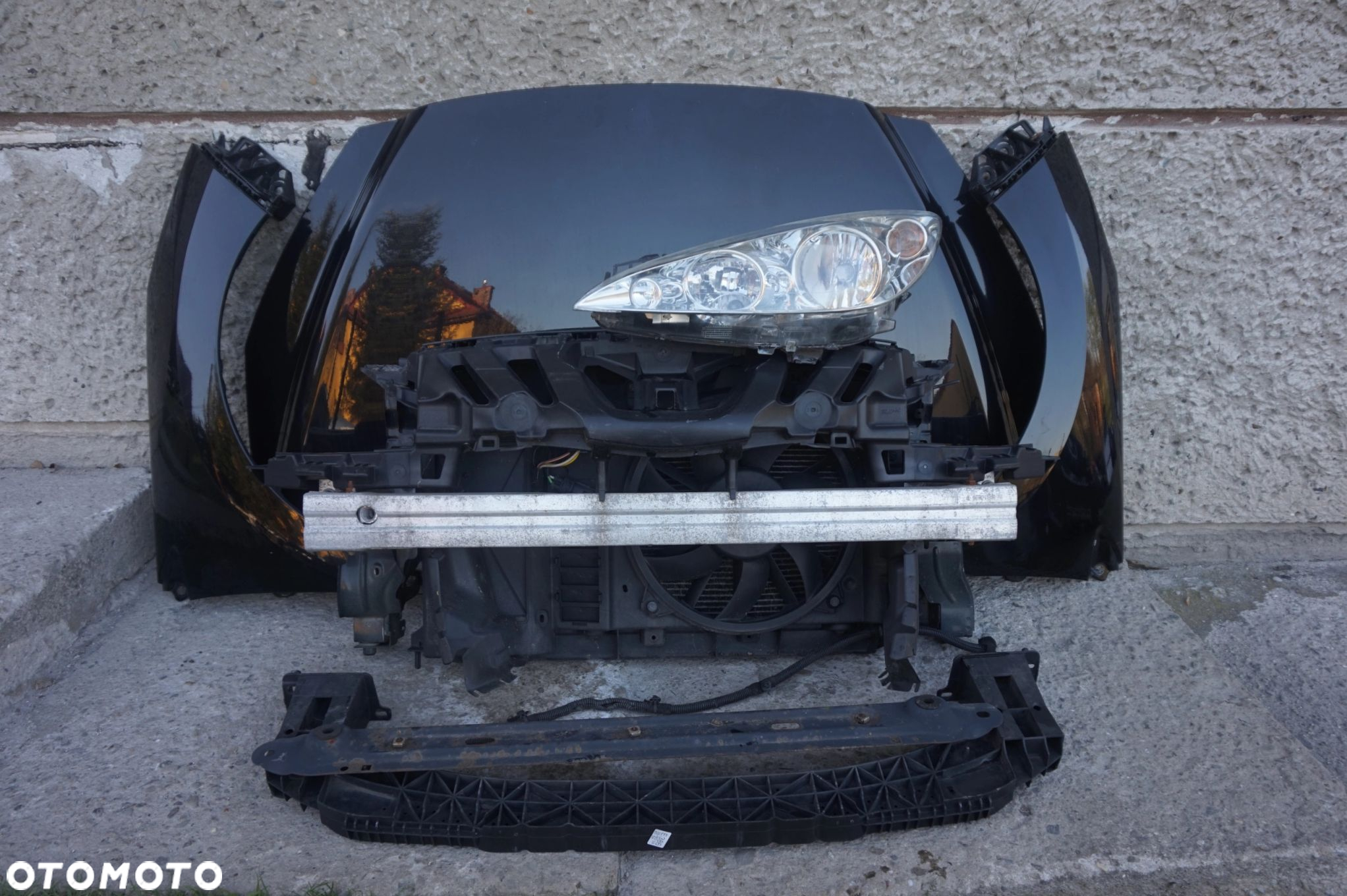 ZDERZAK MASKA BŁOTNIK KOMPLETNY PRZÓD PEUGEOT 308 - 5