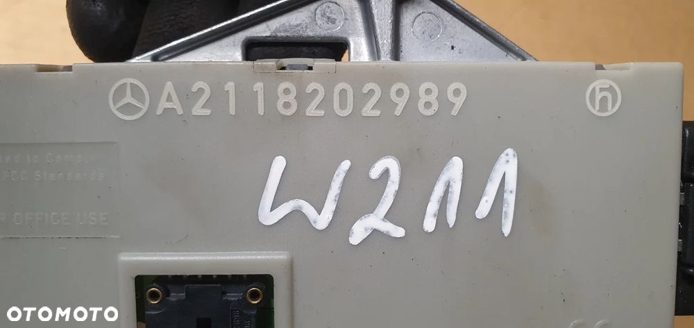 Moduł anteny wzmacniacz Mercedes E Klasa W211 A2118202989 - 5