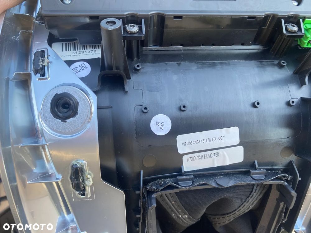 PANEL ŚRODKOWY MODUŁ NAWIEWU  KLIMATYZACJI FULL VOLVO V70 1286270 31291378 2606528 1963506 - 8