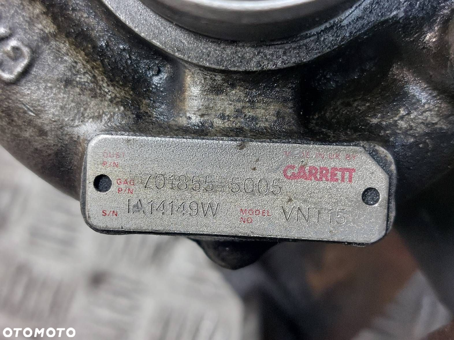 TURBOSPRĘŻARKA TURBINA SEAT ALHAMBRA MK1 1.9 TDI 701855-5005 - 8
