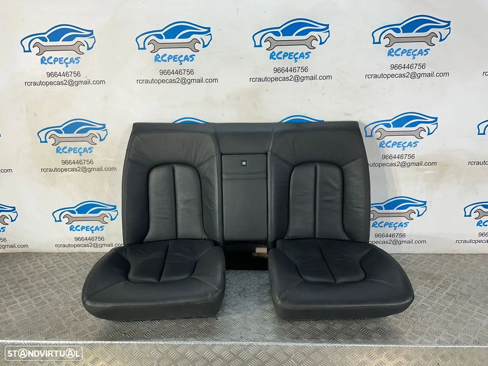 Conjunto Bancos Pele Frontais Frente Tras Traseiros Mercedes Benz CL W215 Eletricos - 8