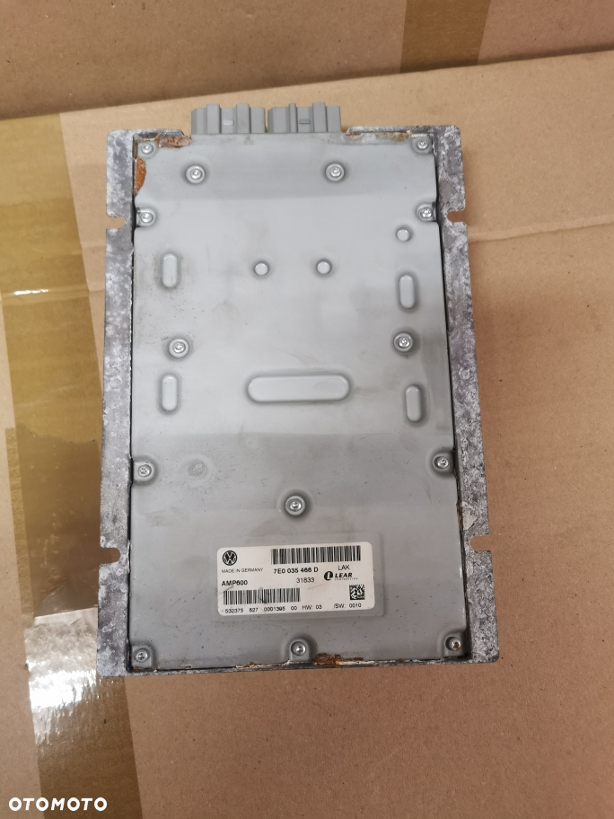 Vw T5 lift wzmacniacz dźwięku 7E0035466D - 2