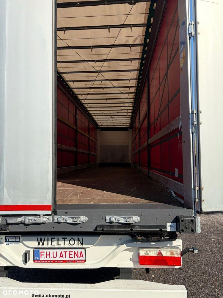 Wielton Firana Standard, Dach podnoszony, Oś podnoszona - 17