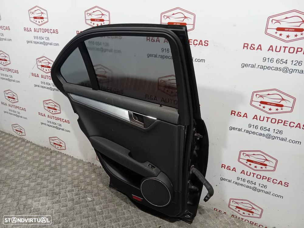 Porta Trás Traseira Esquerda Mercedes Class C W204 Original - 6