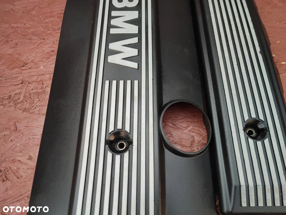 BMW E36 / E38 / E39 / Z3. ORYGINALNA POKRYWA SILNIKA / OSŁONA SILNIKA + OSŁONA KOLEKTORA SSĄCEGO DO SILNIKÓW GAMY M52B20 / M52B25 / M52B28. O NR: 1 748 633 / 1 740 160 OEM. W BARDZO DOBRYM STANIE. - 9