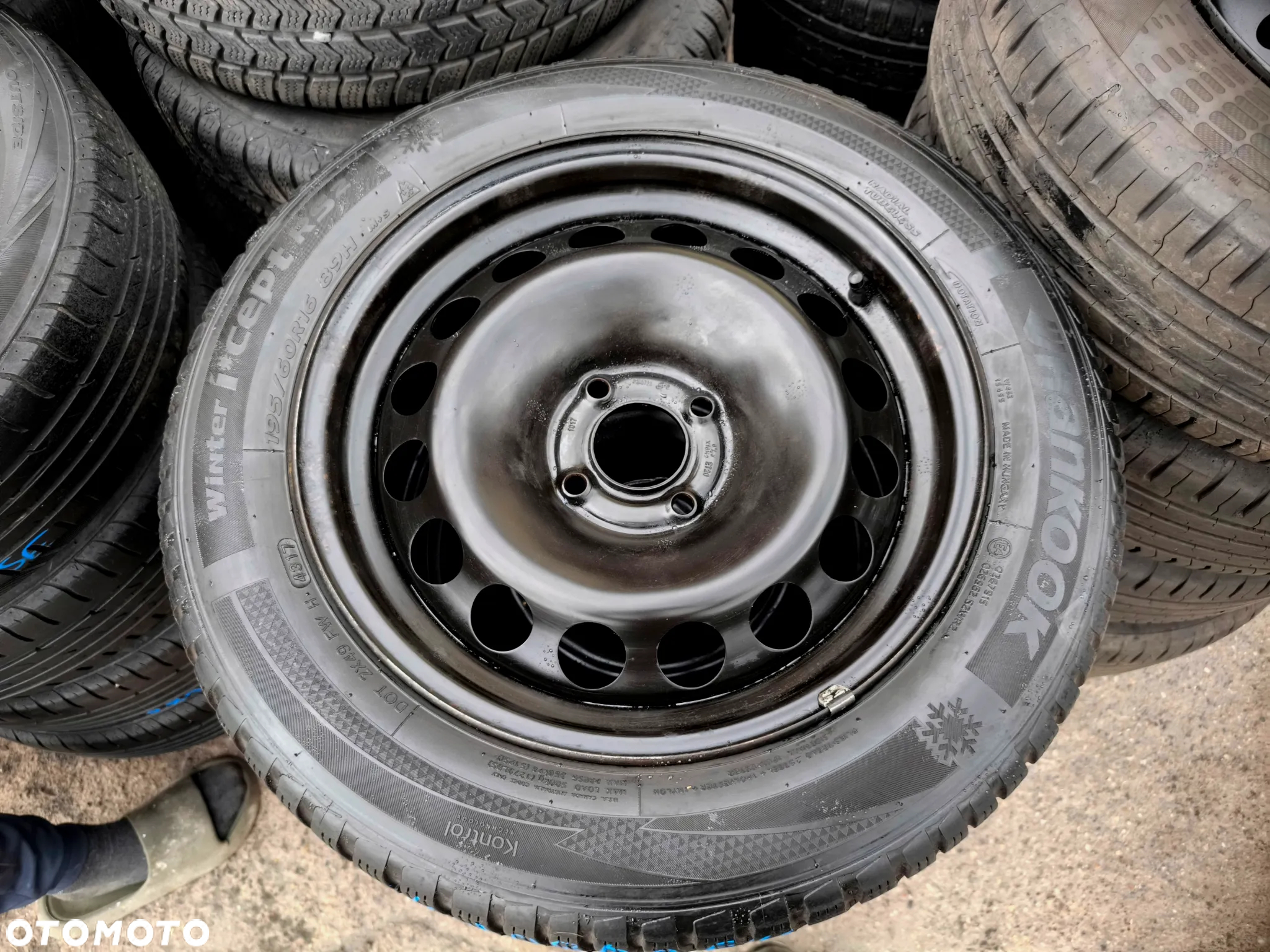4x108 Felgi Stalowe Stal 16 Koła Zimowe Zima CITROEN C3 AIRCROSS C3 PICASSO C3 PLURIEL C4 BERLINGO DS3 C4 CACTUS PEUGEOT 307 SW 2008 406 PARTNER 208 OPEL CROSSLAND X 6mm Legnica ALU-RAD 195/60 - 3