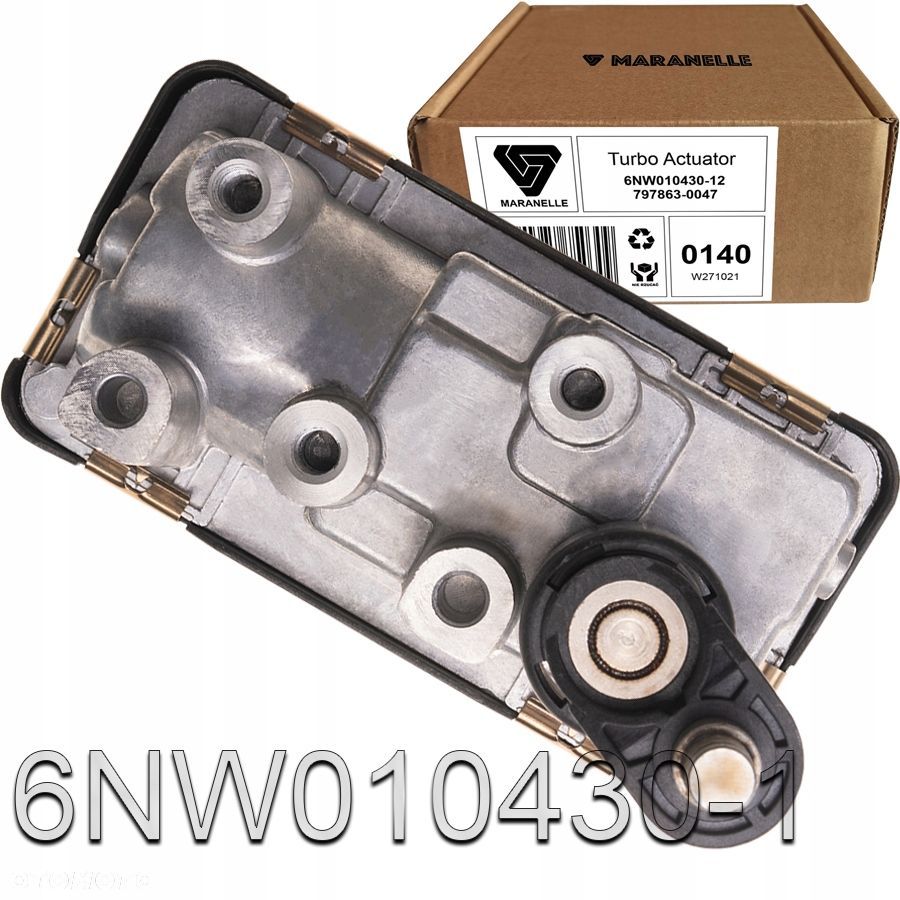 Nastawnik sterownik 6NW010430-12, 797863-0047 turbiny BMW: X4 X3 1 2 3 4 5 - 2.0d - 4
