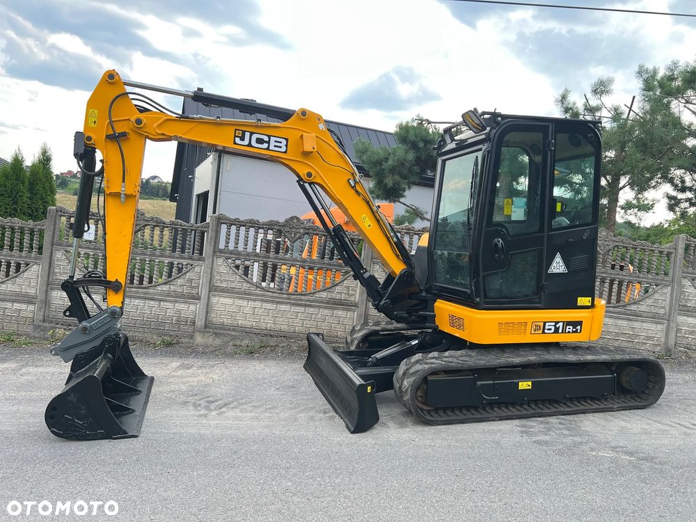 JCB 51R-1 | Koparka Gąsienicowa JCB 51 R | 5 Ton | Zerowy Obrys | Minikoparka | Super Stan | Sprowadzona | - 1