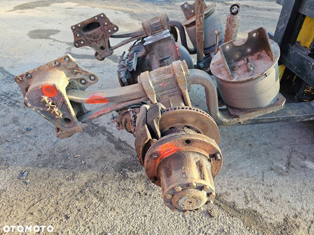 PÓŁRESOR RESOR TYLNY LEWY 2 PIÓRA 7.5 CM RENAULT MIDLUM DXI DCI FELGI 17.5 - 1