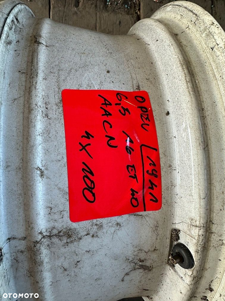 OPEL 6,5 X 16 ET 40 4X100 1SZT FELGA ALU - 7