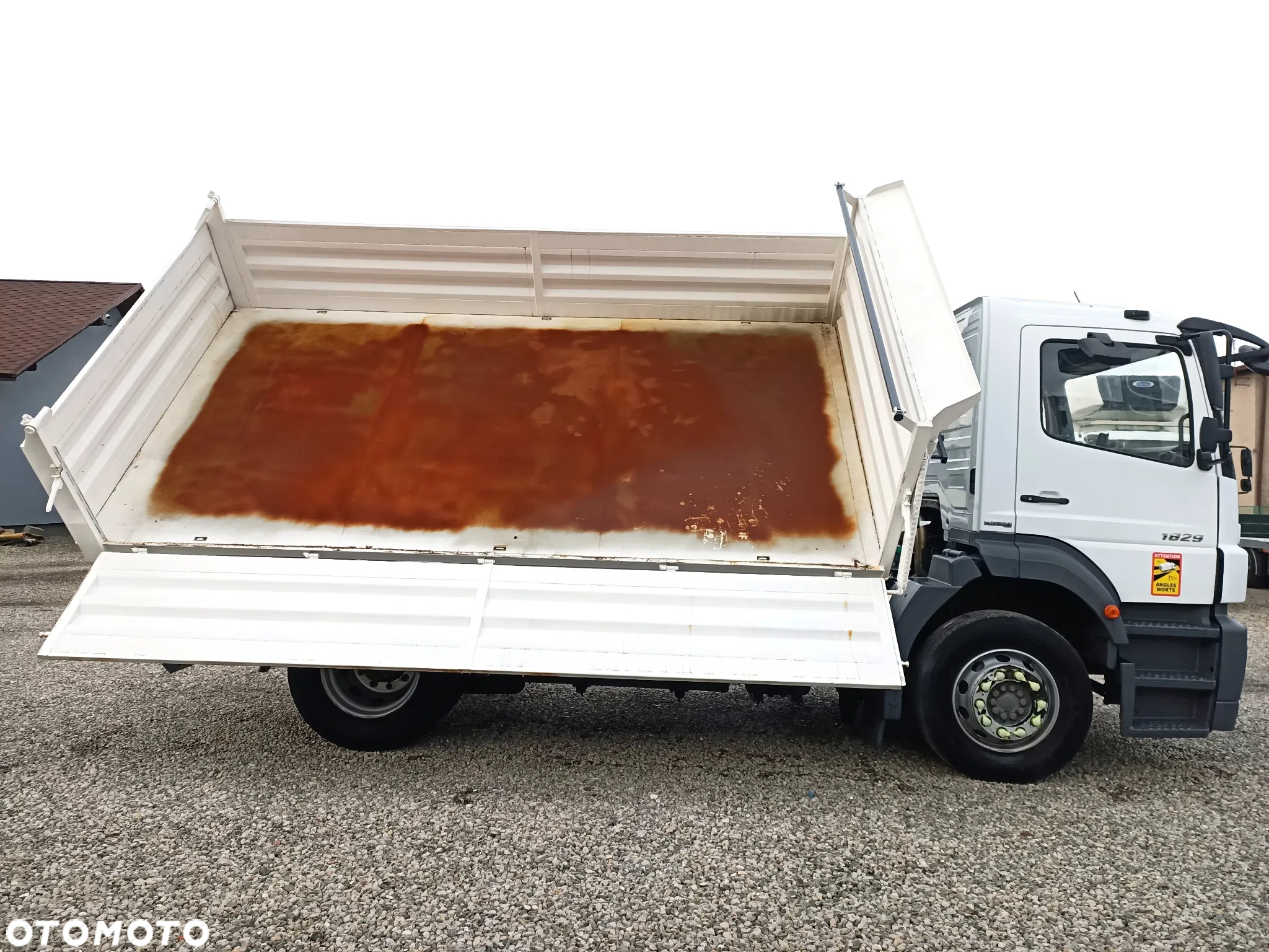 Mercedes-Benz Axor 1829 3 stronny NOWY kiper z blokadą mostu - 8