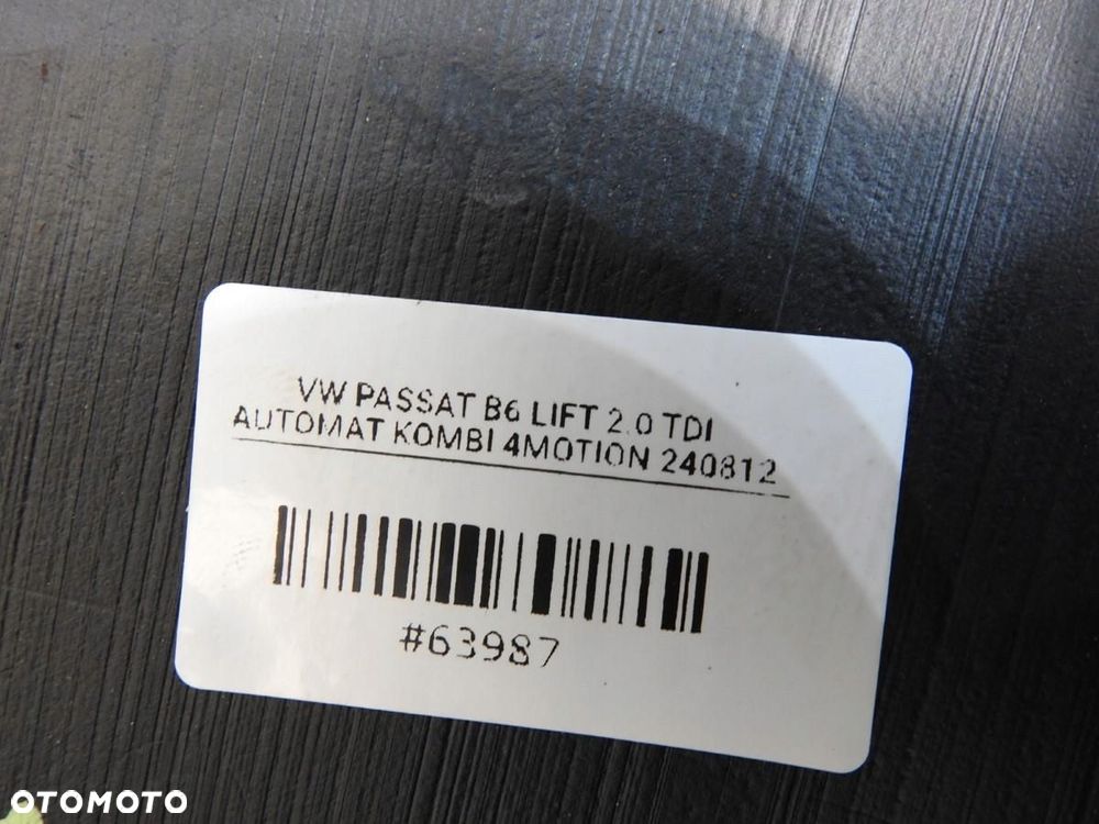 ZBIORNIK BAK PALIWA RURA WLEW KOREK 4MOTION VW PASSAT B6 KOMBI 2.0 TDI - 5