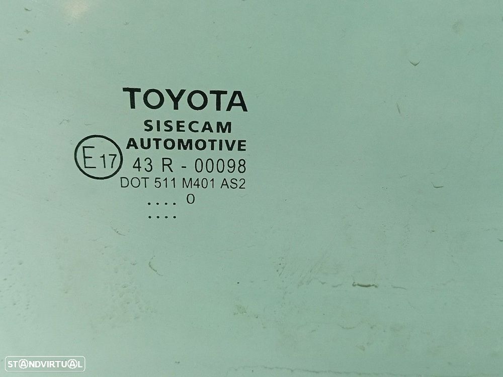 Vidro porta frente direita TOYOTA C-HR (_X1_) - 2