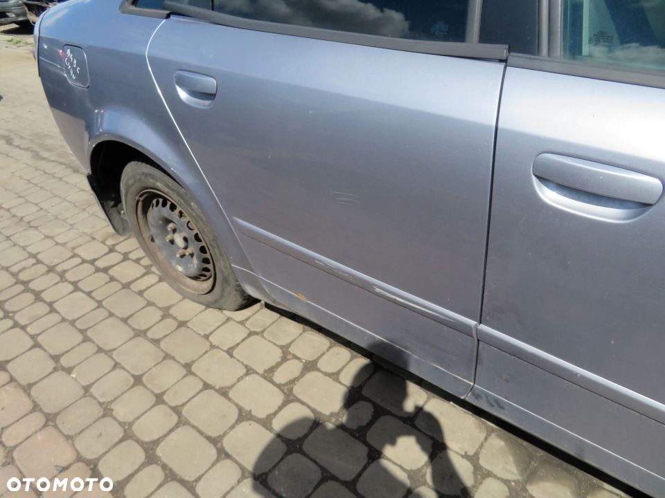 DRZWI TYLNE PRAWE A4 B6 SEDAN LY7H  SREBRNY AUDI 2000-2006 - 4