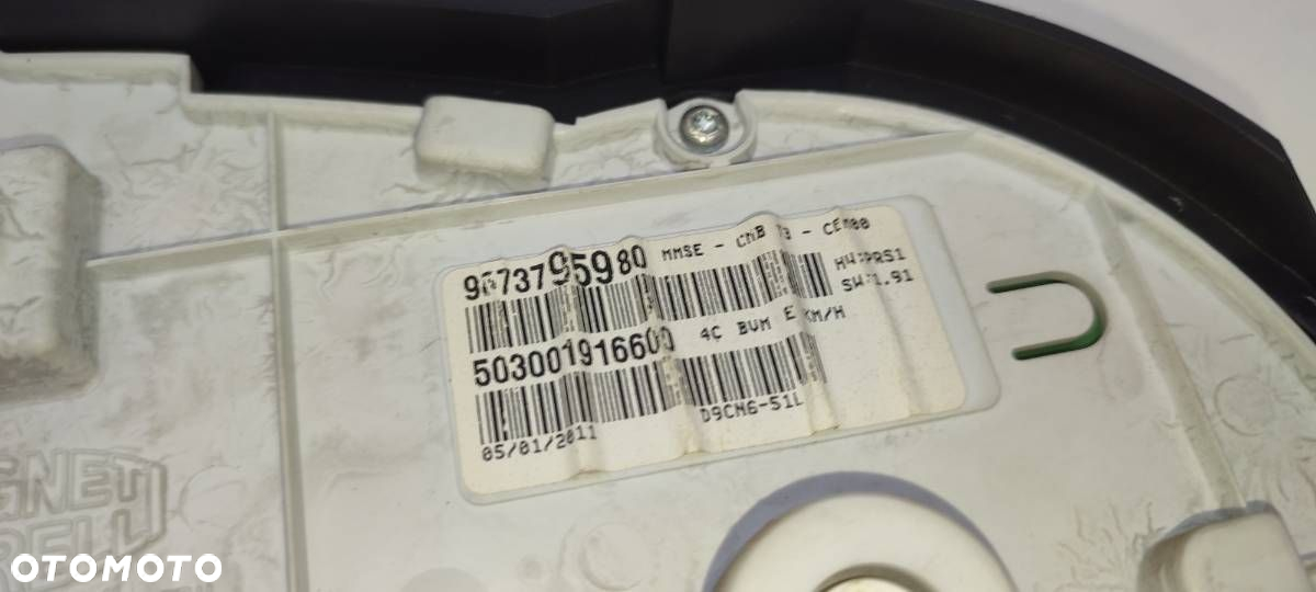 LICZNIK ZEGARY PEUGEOT 206 PLUS 1.4 HDI EUROPA 9673795980 - 4
