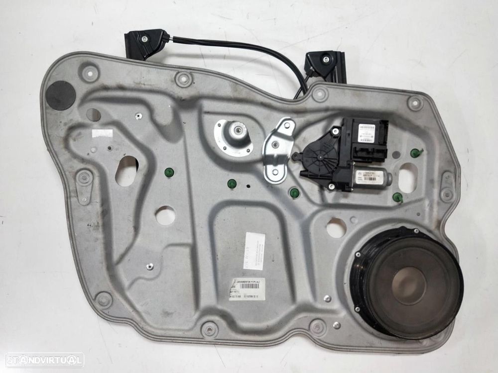 ELEVADOR DE VIDRO FRONTAL ESQUERDO VOLKSWAGEN CADDY III FURGÃO 2006 -1T0959701 - 5