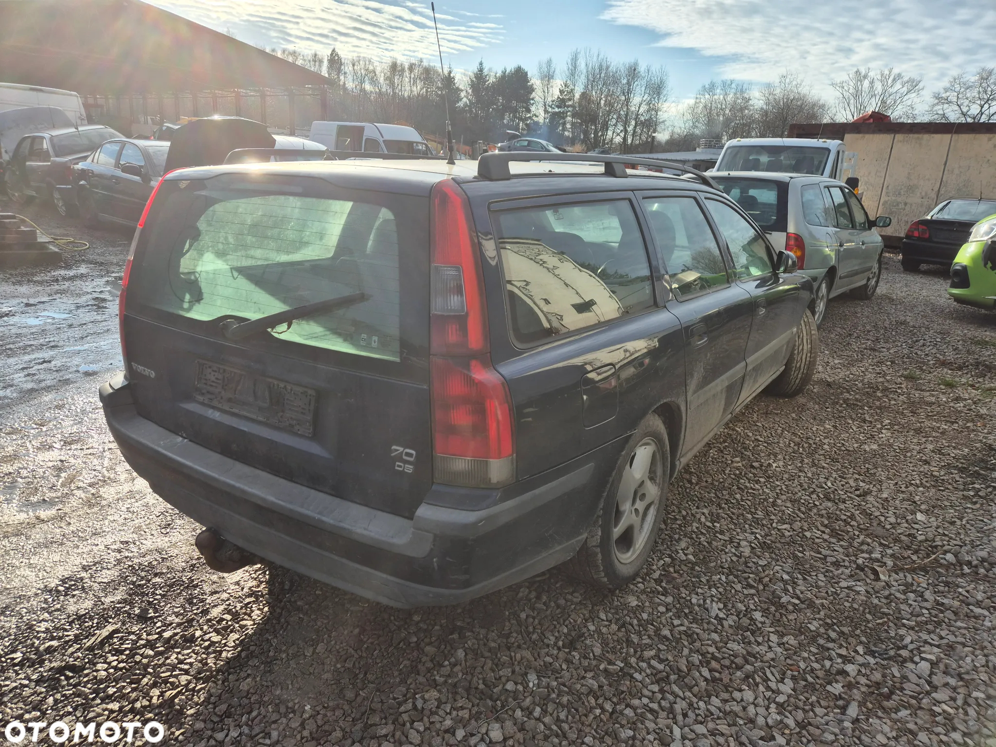 VOLVO V70 II 417-26 maska pokrywa silnika klapa bagażnika zderzak lampa reflektor pas przedni stop lampy halogeny - 4