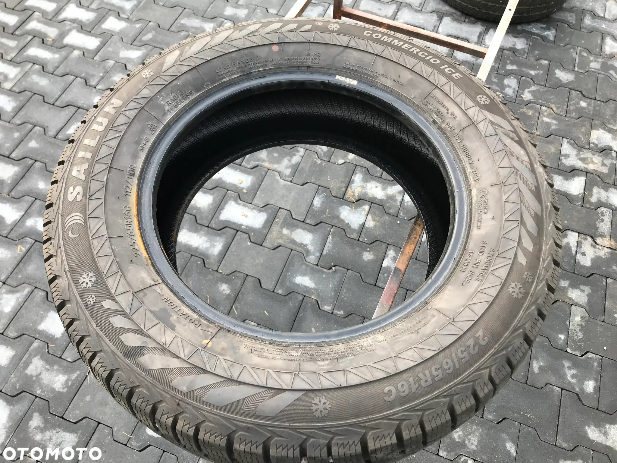 Opona Sailun Commercio Ice 225/65R16c Zima 2023 Jak Nowa - 2