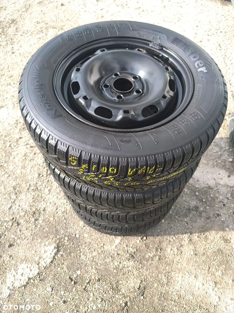5x100 Felgi Stalowe Stal 14 Koła Zimowe Zima SKODA FABIA PRAKTIK ROOMSTER RAPID SEAT IBIZA CORDOBA TOLEDO IV 4 VW FOX POLO Legnica ALU-RAD 185/65 6mm - 2