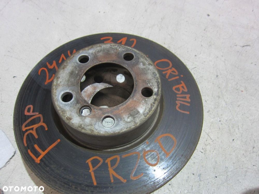 BMW F30 E90 F20 X1 TARCZE HAMULCOWE KLOCKI PRZÓD ORYGINAŁ 312MM 34116792219 - 14