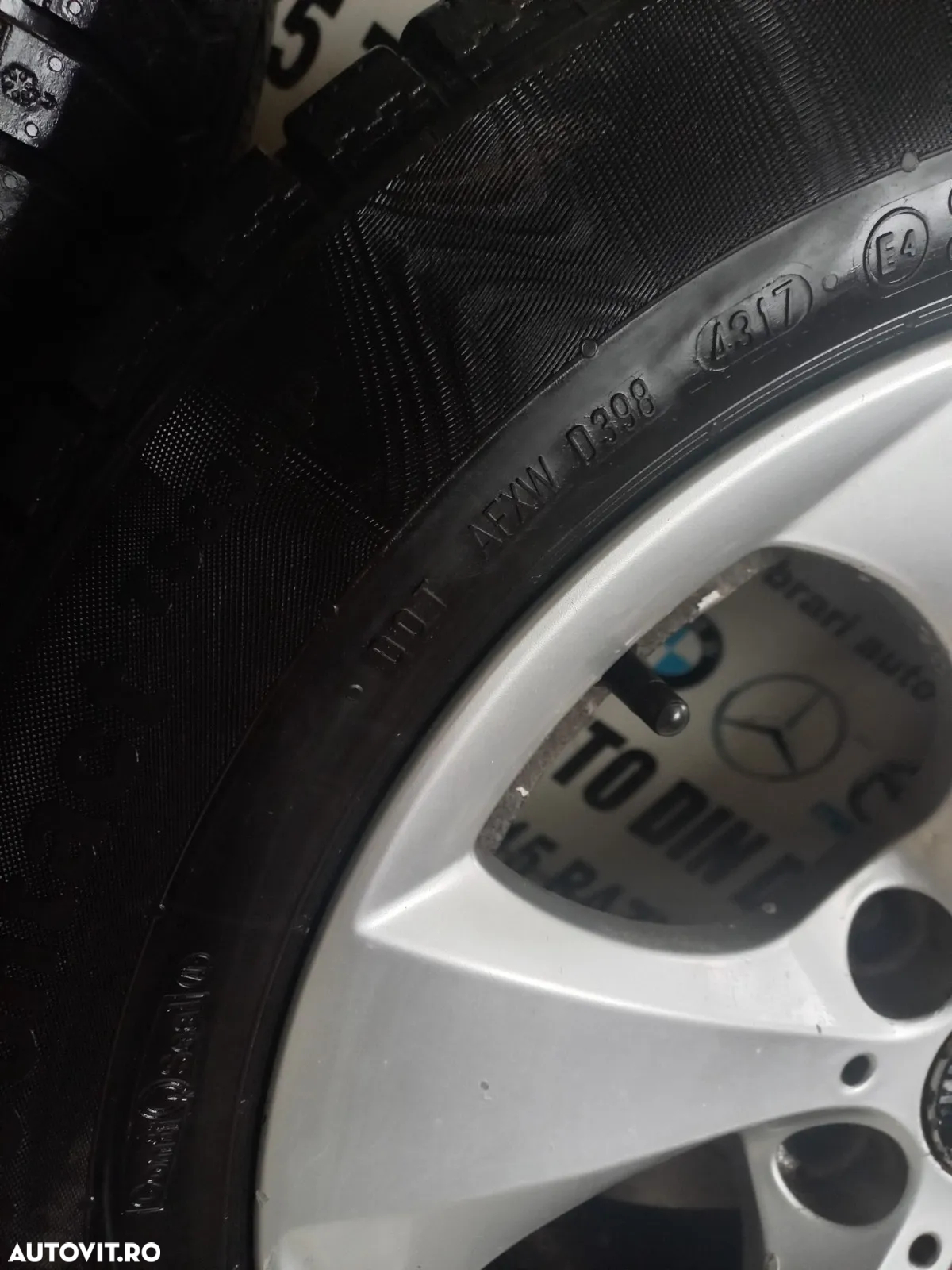 Jante Aluminiu Bmw 205/60/R16 5*112 Jante Bmw R16 F20 F21 F30 F31 F32 F33 F34 F36 F10 F11 Etc - Dezmembrari Arad - 4