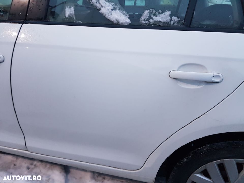 Usa / Portiera Stanga Spate VW Golf 6 Break / Combi / Avant 2008 - 2013 Cod Culoare LB9A - 1