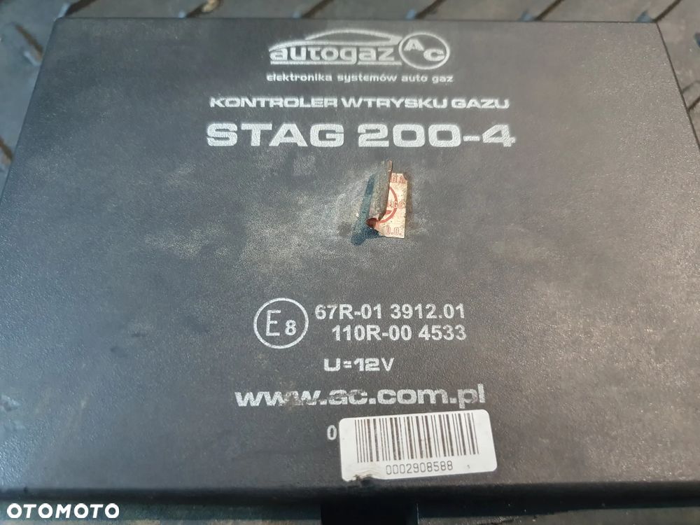 STEROWNIK KOMPUTER GAZU LPG STAG 200-4 POSIADAM 4 SZT - 2