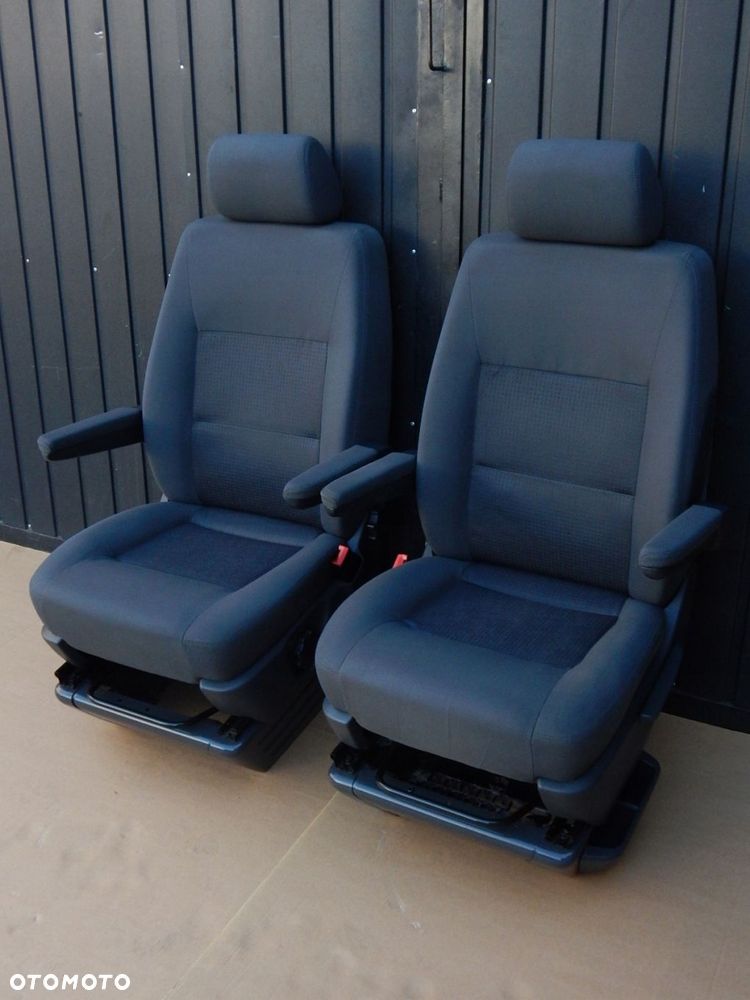 vw t5 t6 multivan fotel kierowcy pasażera prawy lewy przód komplet - 2