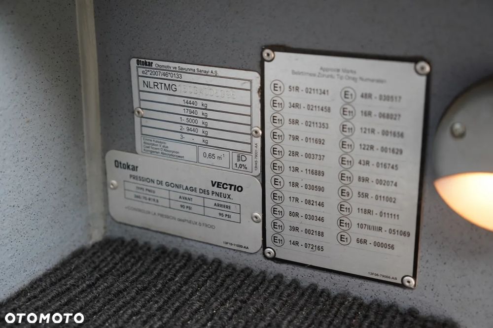 Otokar VECTIO U / EURO 6 / DŁUGOŚĆ: 9M / SPROWADZONY / MANUAL / 225000 km/ - 39