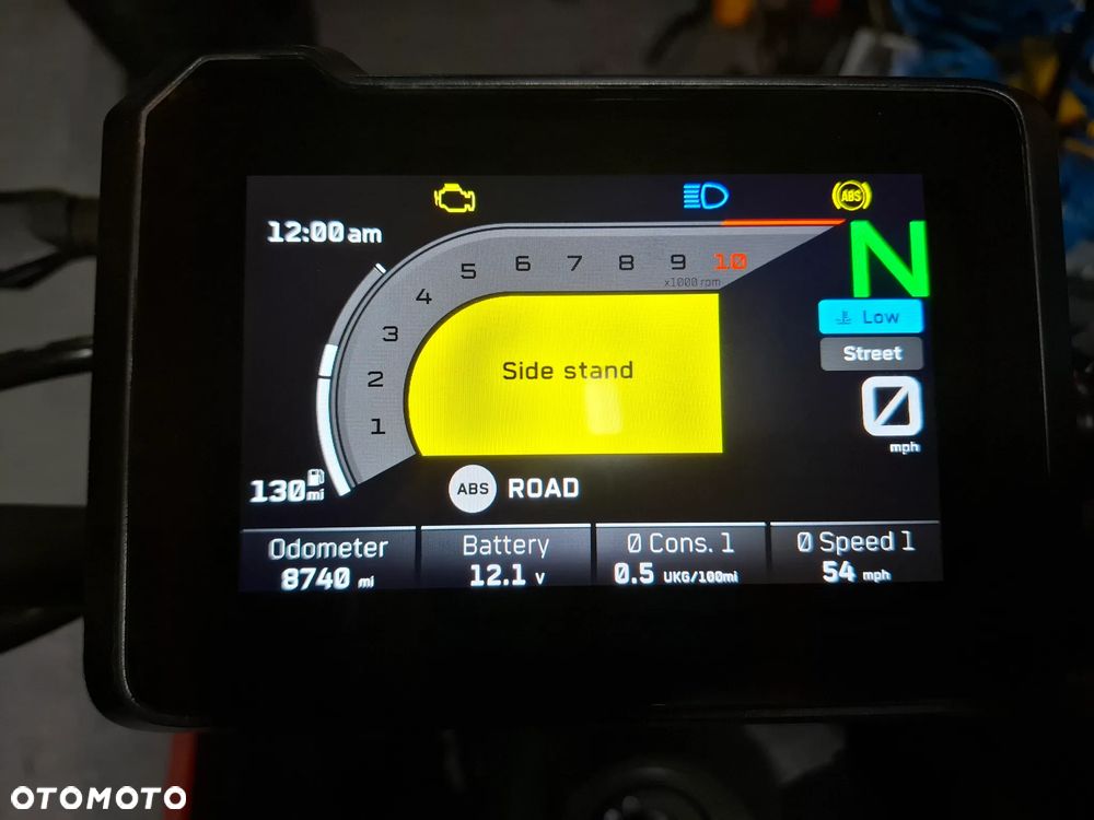 KTM Duke 125 390 lampa licznik owiewka boczek błotnik lusterko - 10