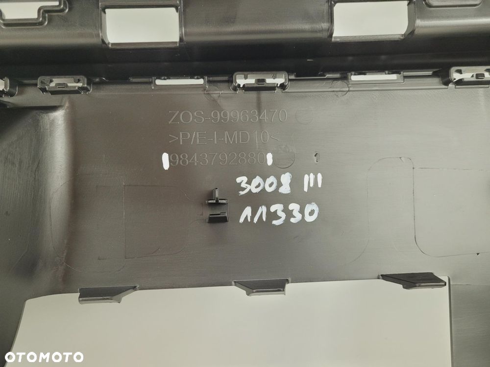 WZMOCNIENIE CZASZA ZDERZAKA PRZÓD PEUGEOT 3008 III 2023- 9843792880 - 7
