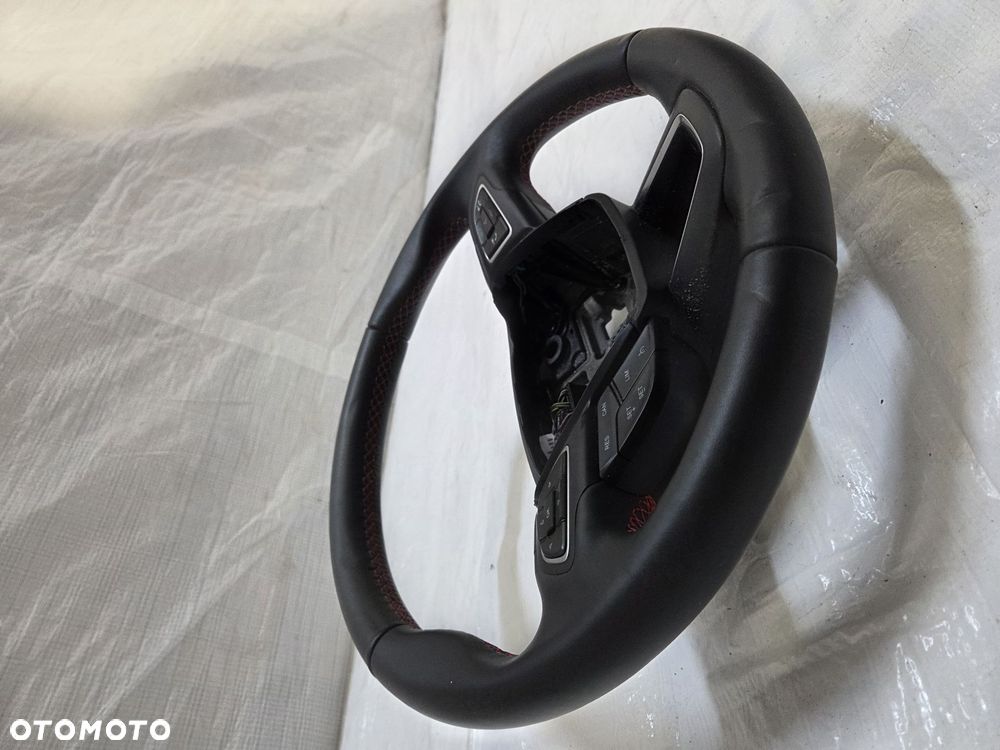 KIEROWNICA MULTIFUNKCJA FORD KUGA MK2 LIFT ST CZERWONA NIĆ - 3