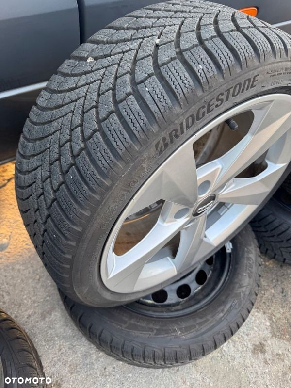 Koła Zima Bridgestone Audi S3 A3 Q3 Vw Golf, Skoda Audi Oe 8x18/5x112 - 8