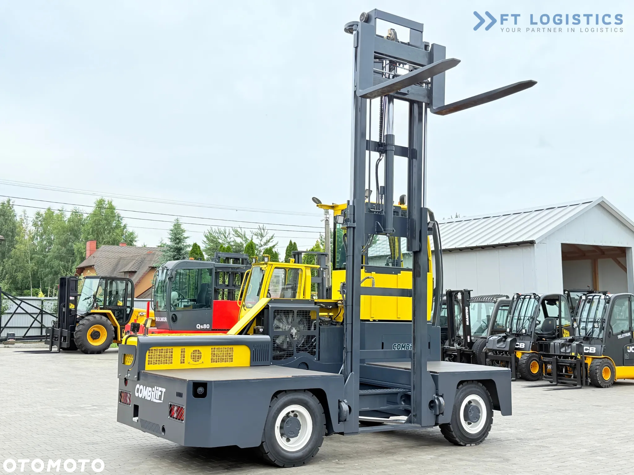Combilift C6000FSL / DIESEL / DUPLEX - 4100MM / WIDŁY 1400MM / WÓZEK BOCZNY / UDŹWIG 6000KG / WOLNY SKOK / SILNIK DEUTZ / STAN IDEALNY - 39