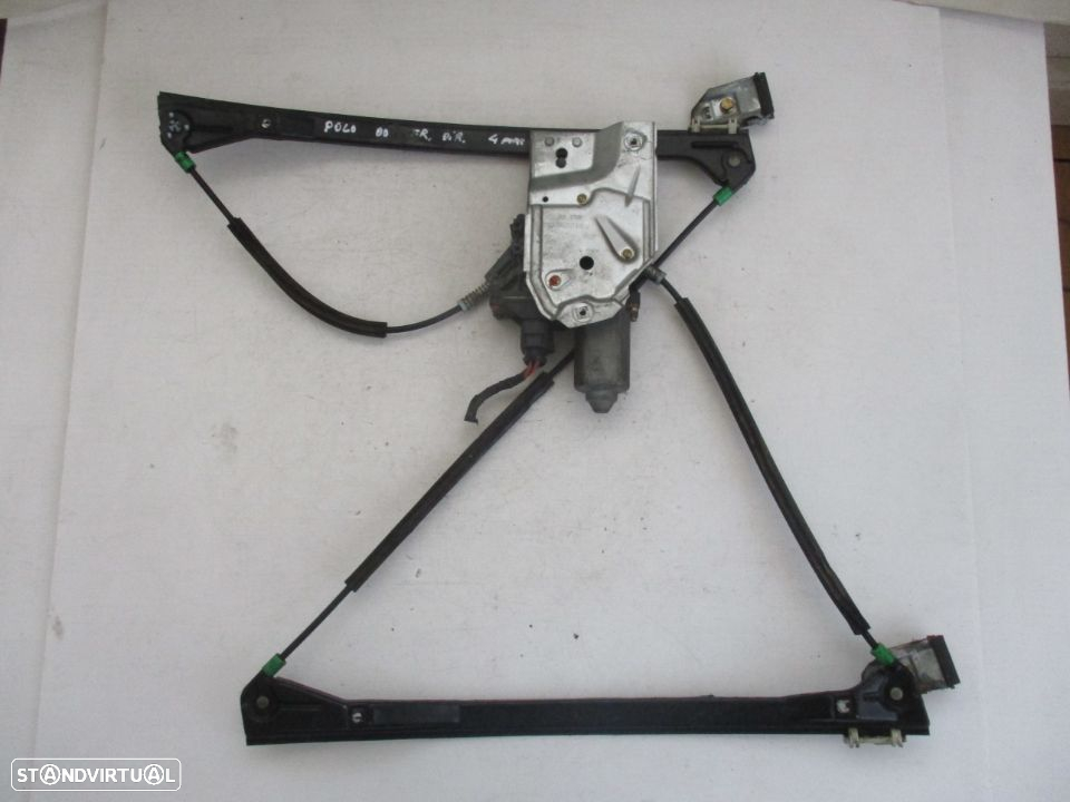 Elevador vidro VW Volkswagen Polo 2000 a 2001 frente direito sistema comfort - 2