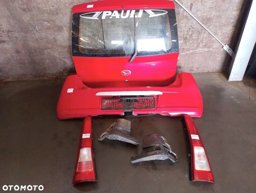 KOMPLETNY TYŁ DAIHATSU CUORE VI R29 KLAPA ZDERZAK LAMPY - 1