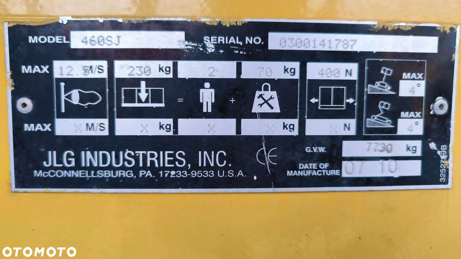 JLG 460 SJ - 10