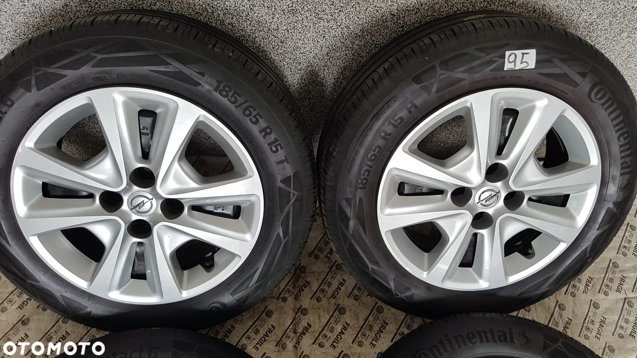 KOŁA OPEL CORSA D E MERIVA A FIAT GRANDE PUNTO  4X100 185/65R15 - 20
