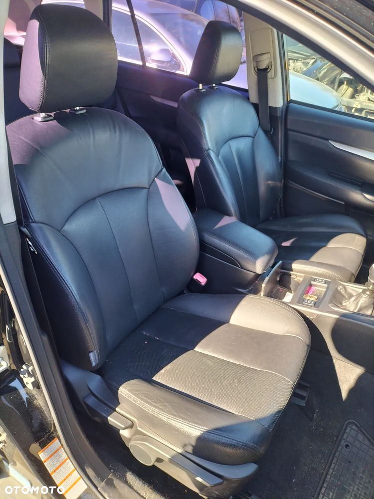 KOMPLET FOTELI PRZÓD GRZANE TYŁ BOCZKI SUBARU OUTBACK IV 09-15r PRZED LIFT - 1