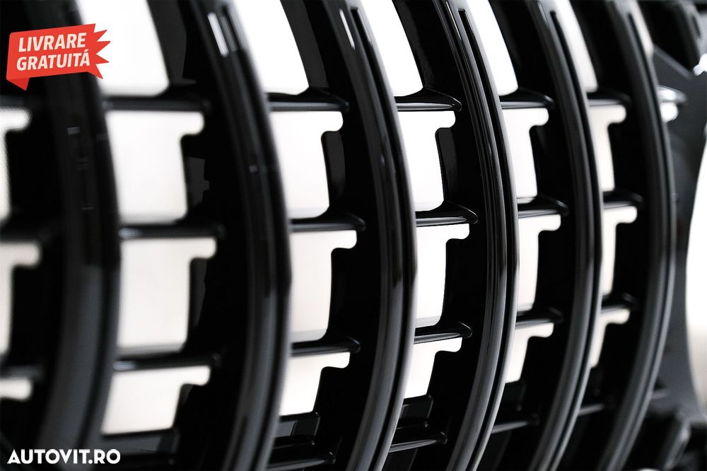 Grila Centrala Mercedes SLC-Class R172 Facelift (2016-2019) GT-R Panamericana Desi- livrare gratuita - 6