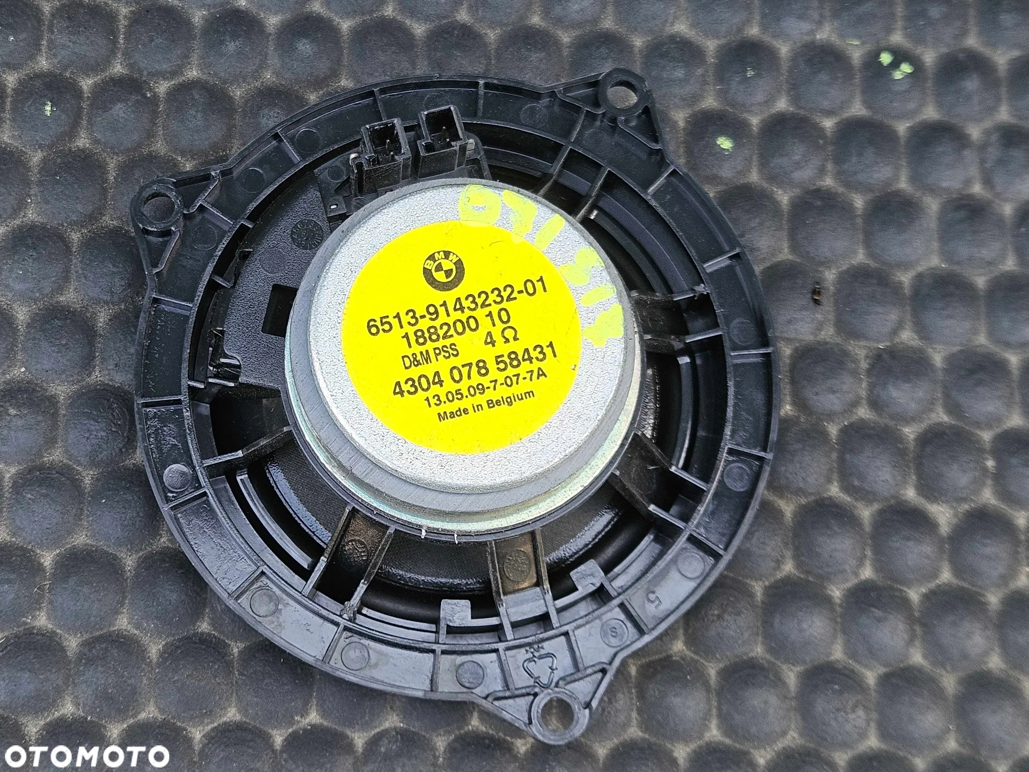 Głośnik 9143232 9141494 9192461 9192462 Glosniki Subwoofer BMW 1 3 E81 E87 E90 E91 - 7