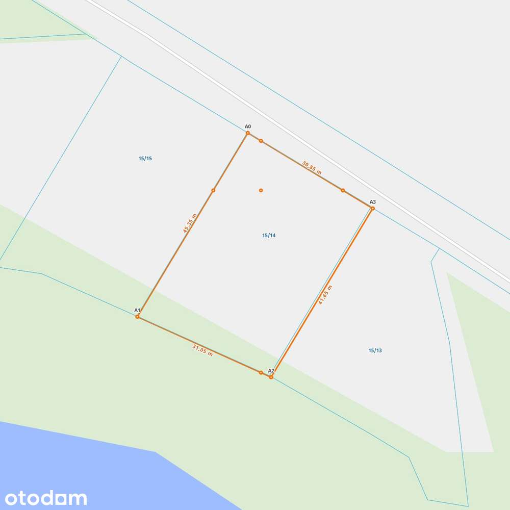 Działka budowlana z bezpośrednim dostępem do Jeziora! Prywatny pomost - Pełny obrazek: 4/12