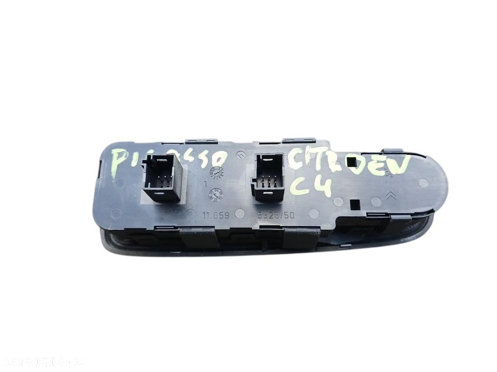 PANEL PRZYCISKI SZYB LUSTEREK LEWY PRZÓD CITROEN C4 PICASSO I PRZYCISKI - 2