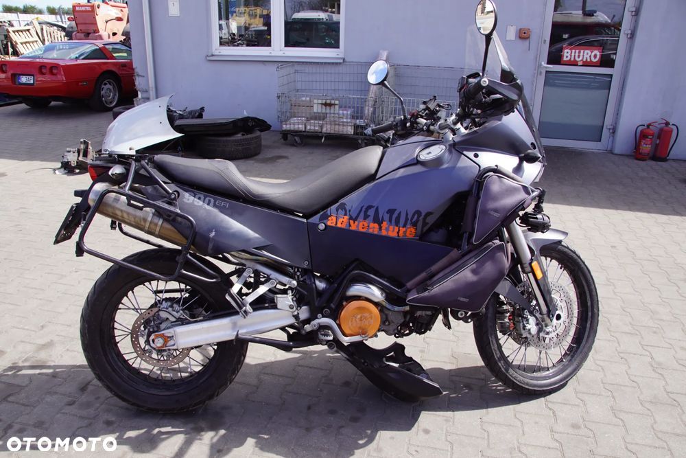 Motocykl na części - KTM 990 Adventure 999 cm3 97 KM LC8 2007R Silnik Skrzynia Owiewka Lampa Set Siedzenie Wydech Manetka Gmol Przełącznik Sterownik Moduł Czujnik - 8
